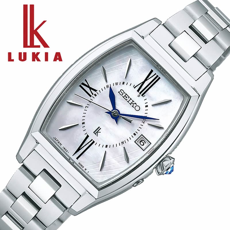セイコー 腕時計 ルキア Grow SEIKO LUKIA レディース シルバー 白蝶貝
