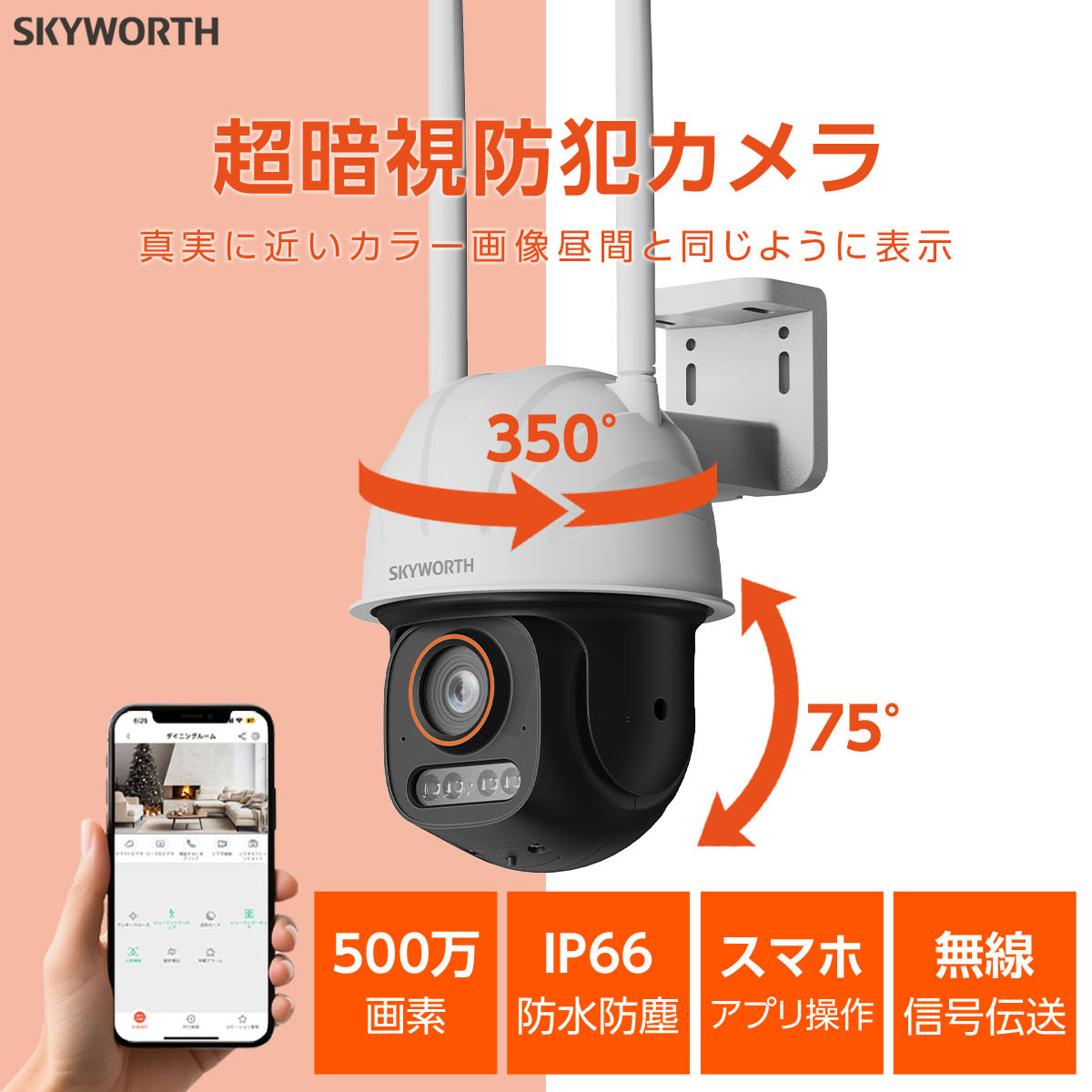 防犯カメラ 爆買 屋内 監視カメラ 500万画素 小型 高齢者 子供 ペット