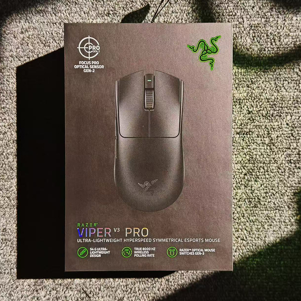 ゆ*️様 Razer Viper V3 Pro 箱無し Amazon.co.jp: 【8000Hzドングル同梱・超軽量55g】Razer Viper V3 Pro