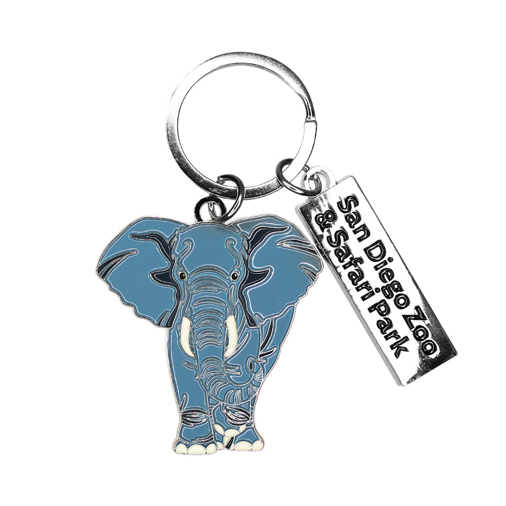 African Elephant Keychain - ShopZoo