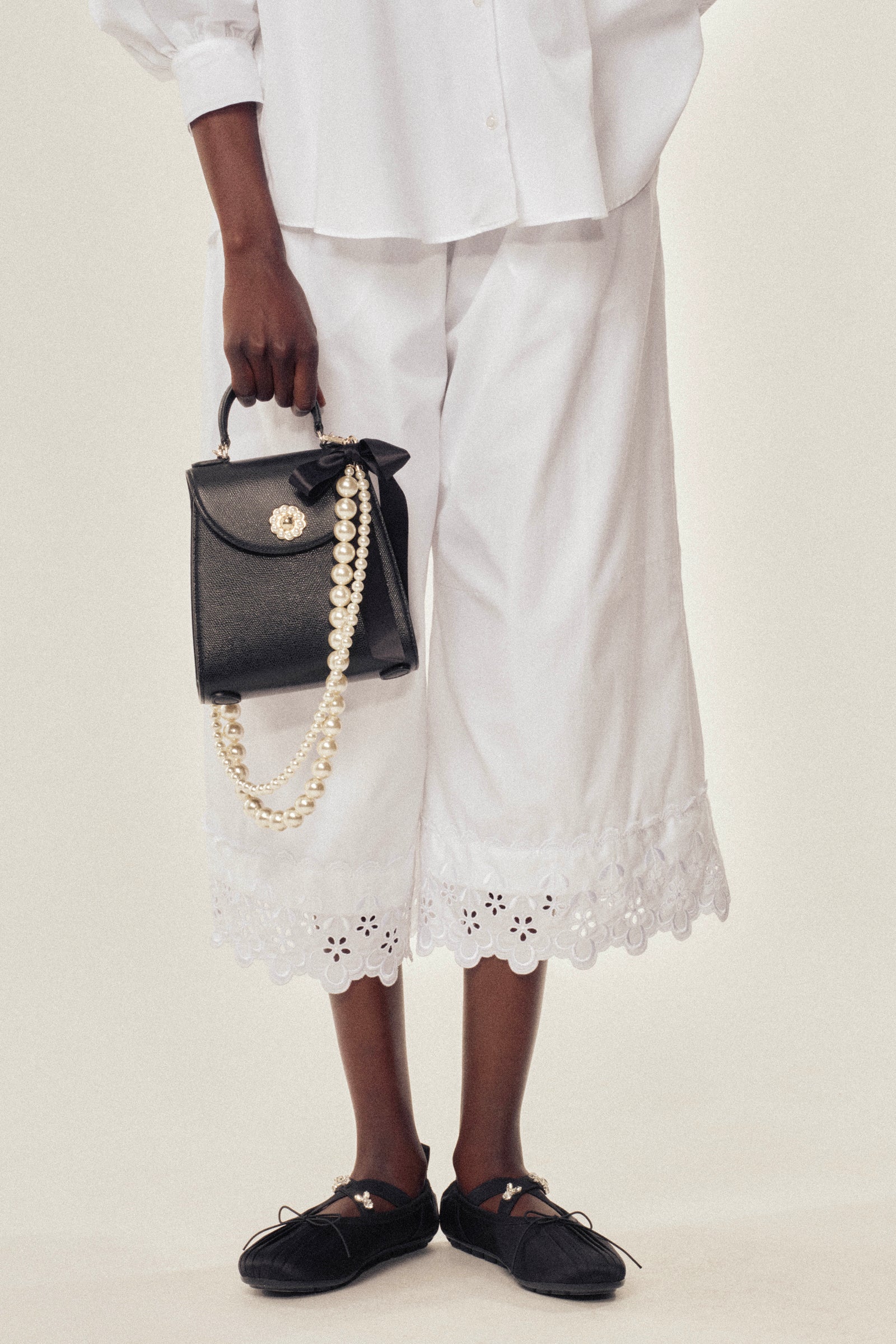 Pearl Bow Strap – Simone Rocha