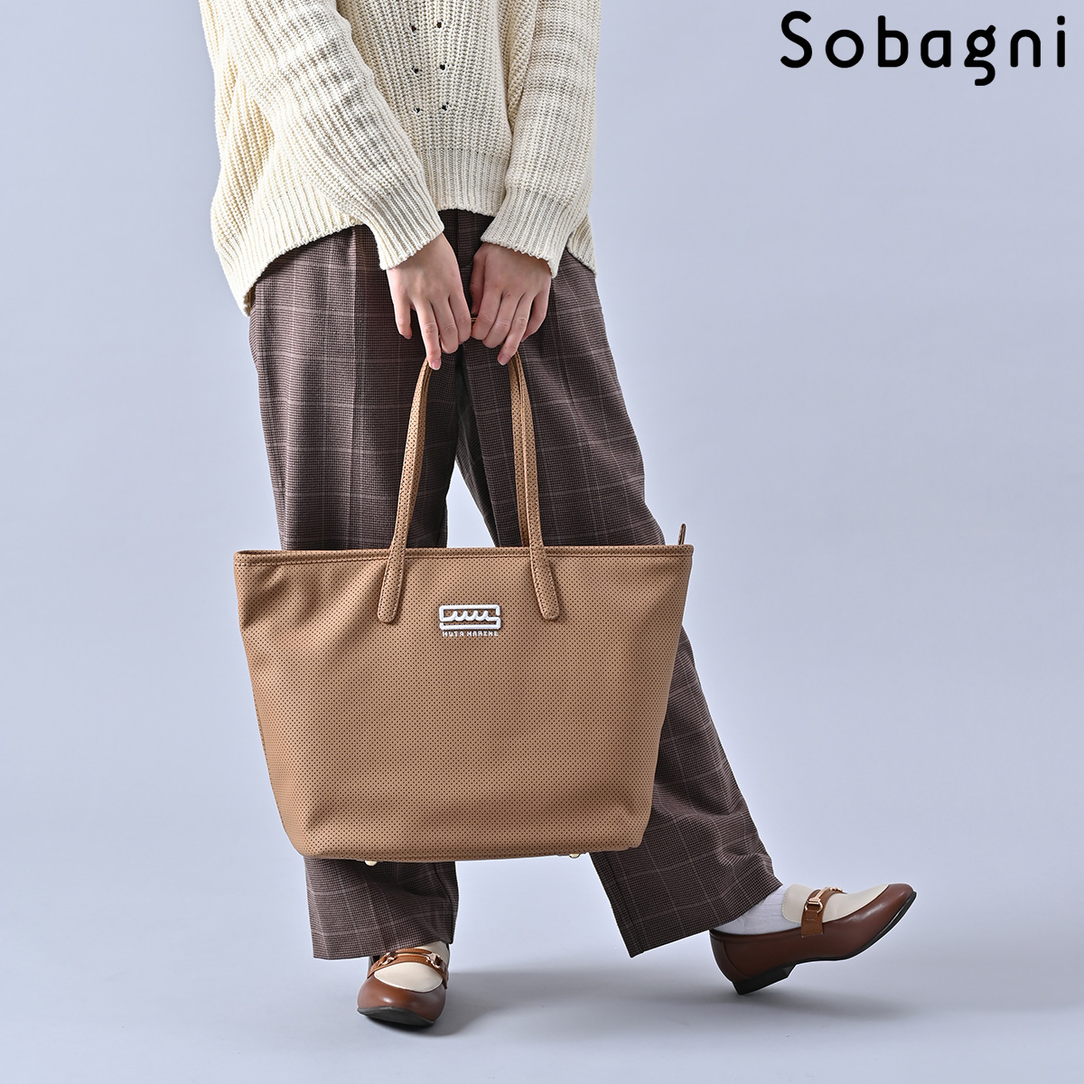Sobagni muta ムータ ムータマリン mutamarine トートバッグ Mサイズ