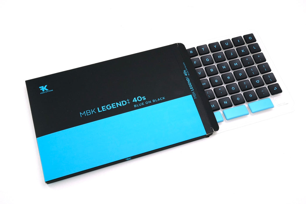 MBK Legend ‡ 40s - Choc Low Profile Keycaps — splitkb.com