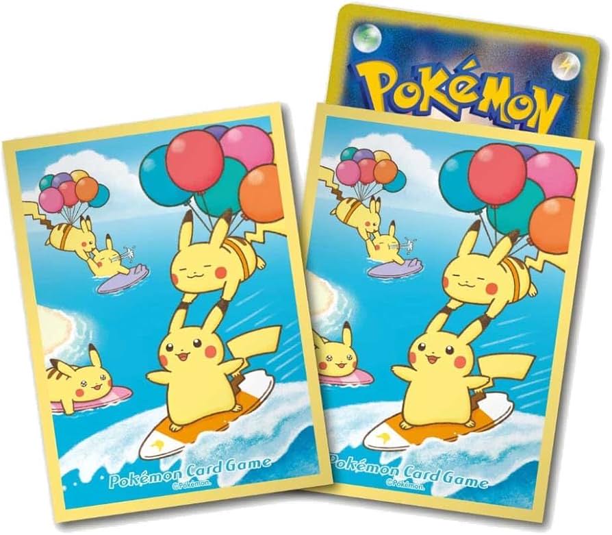 ポケカ」そらをとぶピカチュウ スリーブ 新品未開封の通販 りりーす