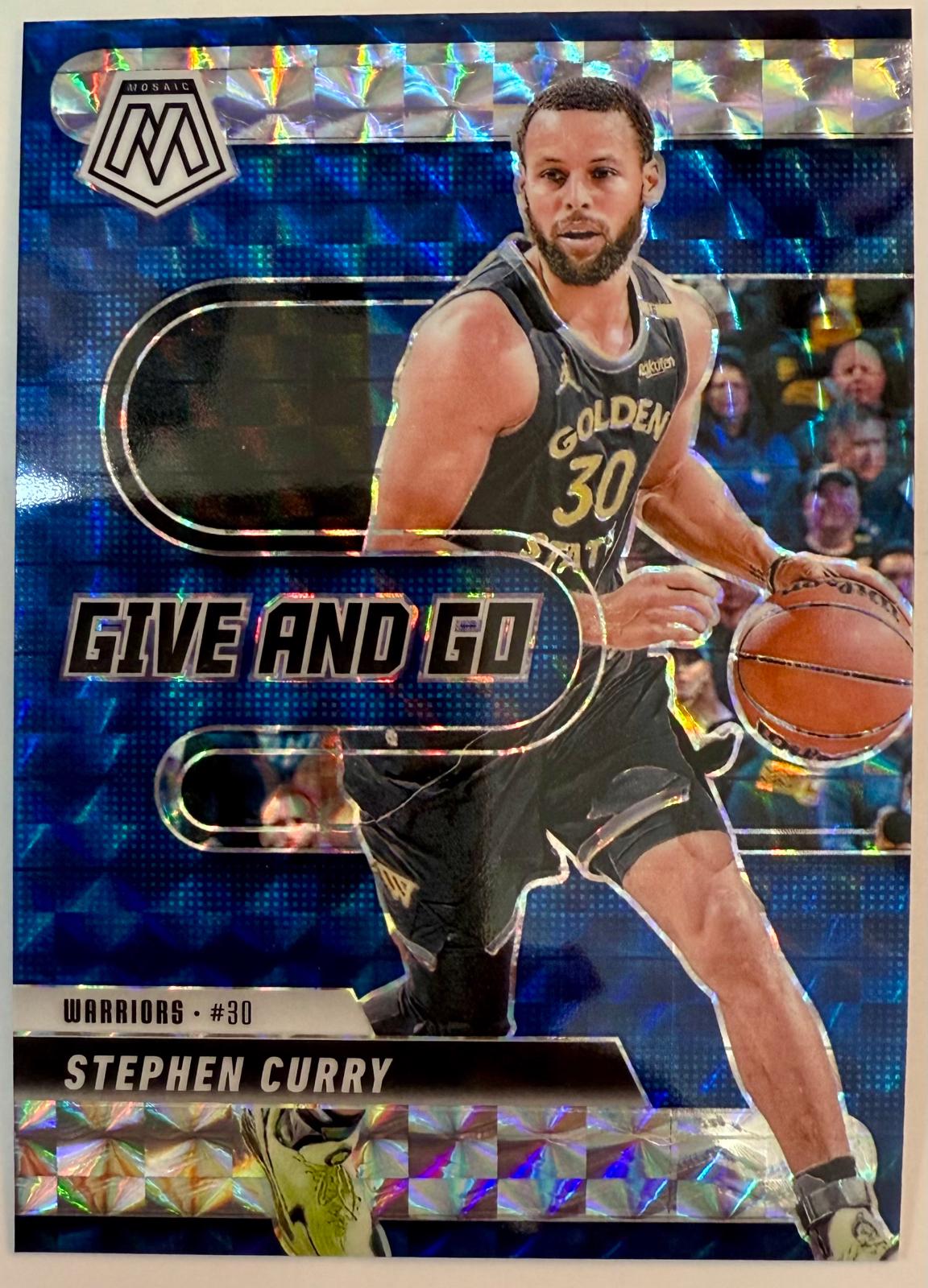 Stephen Curry #9 Prices | 2024 Panini Mosaic Give and Go