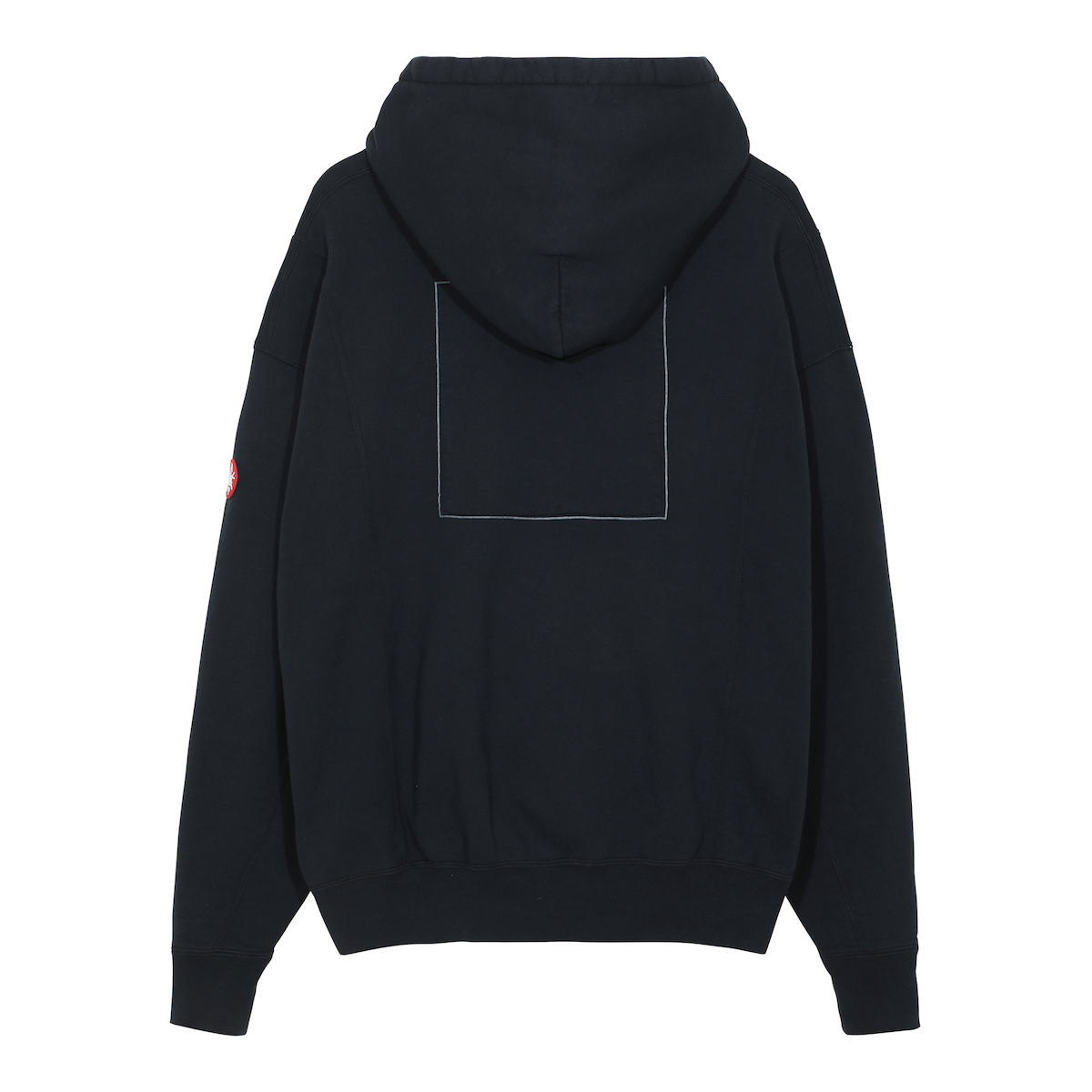 C.E / シーイー | OVERDYE CUT LINE HEAVY HOODY - Black | 通販