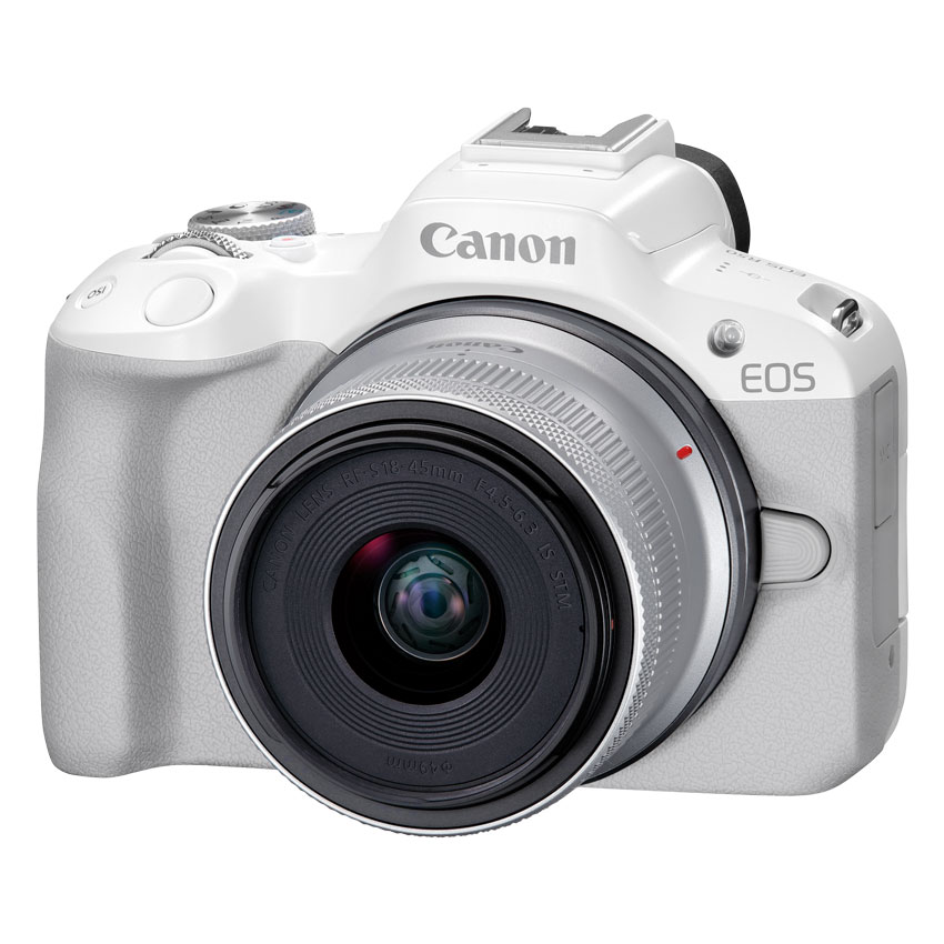 EOS R50（ホワイト）・RF-S18-45 IS STM レンズキット：通販 | ミラー