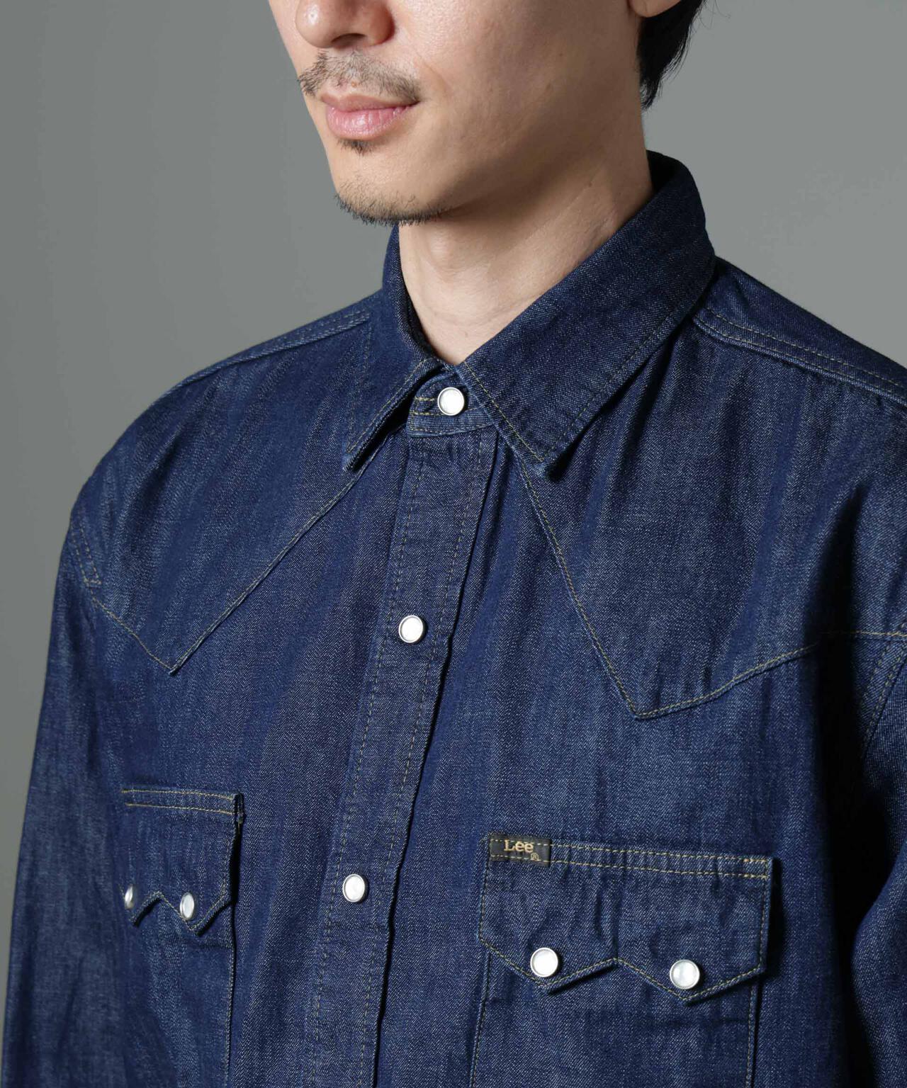 Lee / 別注 Lee DENIM WESTERN SHIRT