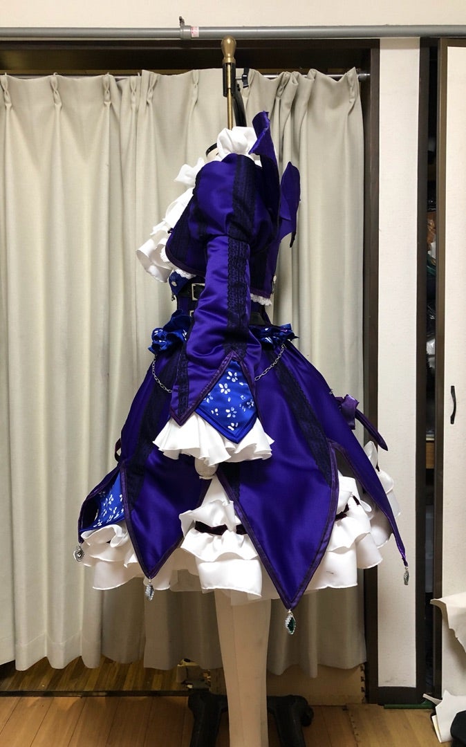 アイカツ!藤堂ユリカ ゴスマジックコーデ 製作記⑥ | コスプレ衣装