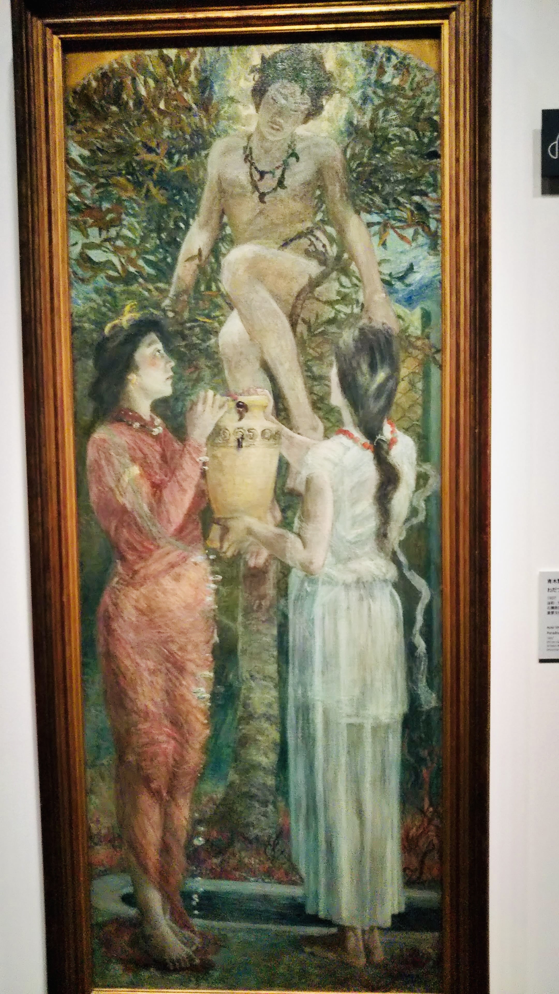 青木繁 重要文化財《わだつみのいろこの宮》＠アーティゾン美術館 東京