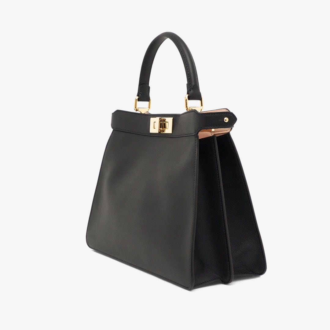 ピーカブー ISeeU ミディアム レザー ブラック | Fendi