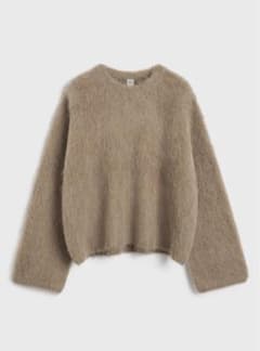 TOTEME トーテムモヘアオーバーサイズニットセーター - メルカリ