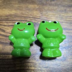 1977年 昭和52年製 ケロちゃん コロちゃんソフビセット - メルカリ