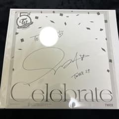 TWICE ミナ celebrate サイン色紙 - メルカリ