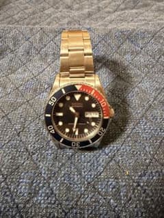 SEIKO 自動巻き 時計 青赤ベゼル 7S26-0050 - メルカリ