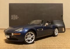 1/18 京商製 BMW Z8 ミッドナイトブルー幌あり - メルカリ