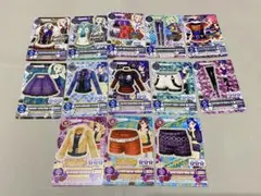 アイカツカード 藤堂ユリカ・霧矢あおい・紫吹蘭 13枚セット - メルカリ