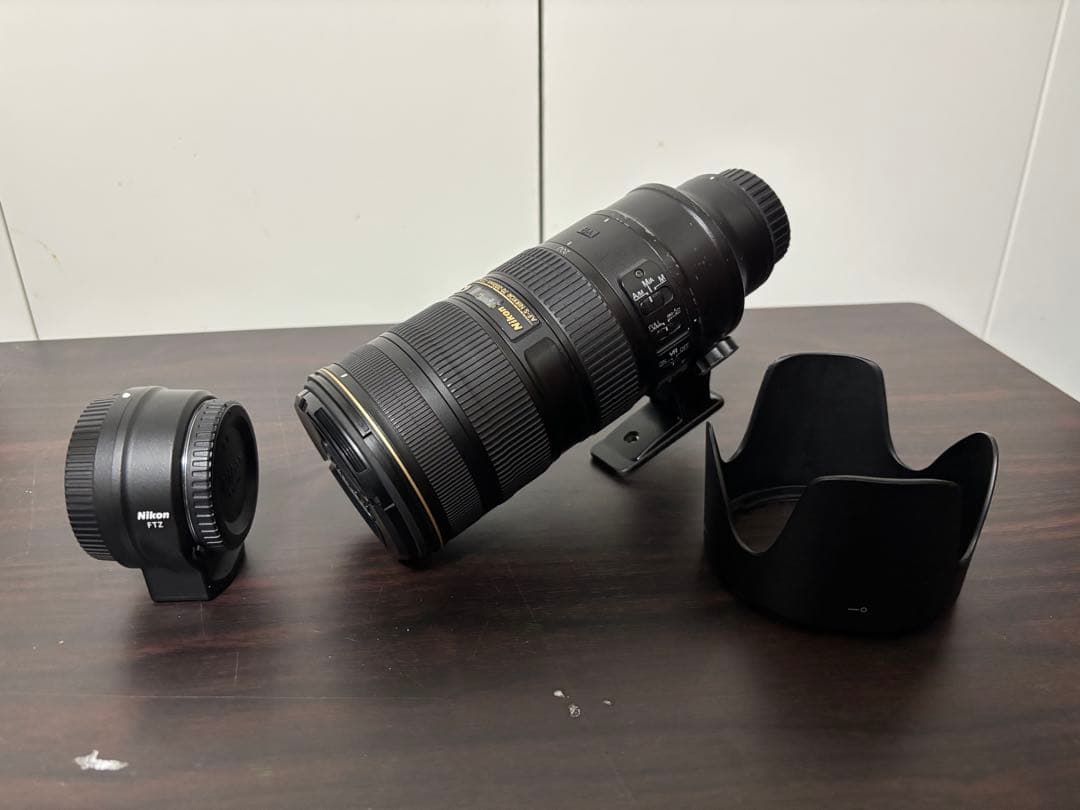 Nikon AF-S NIKKOR 70-200 f2.8 GⅡ + FTZ Amazon.com : Nikon 70-200mm f/2.8G ED VR II AF-S Nikkor Zoom Lens