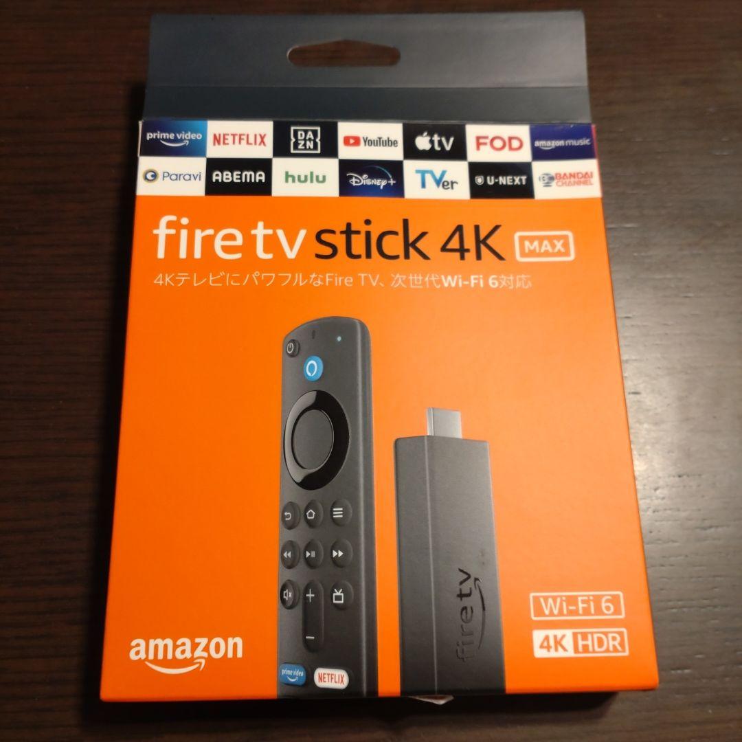 Amazon Fire TV Stick 4K Max 本体 Amazon Fire TV Stick 4K Max streaming device