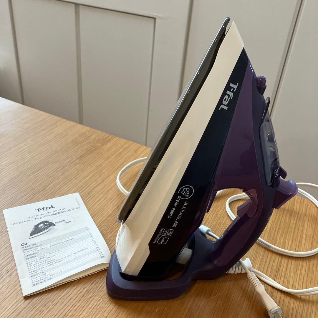 フランス製」T-faL Ultimate 400 スチームアイロン パープル - メルカリ