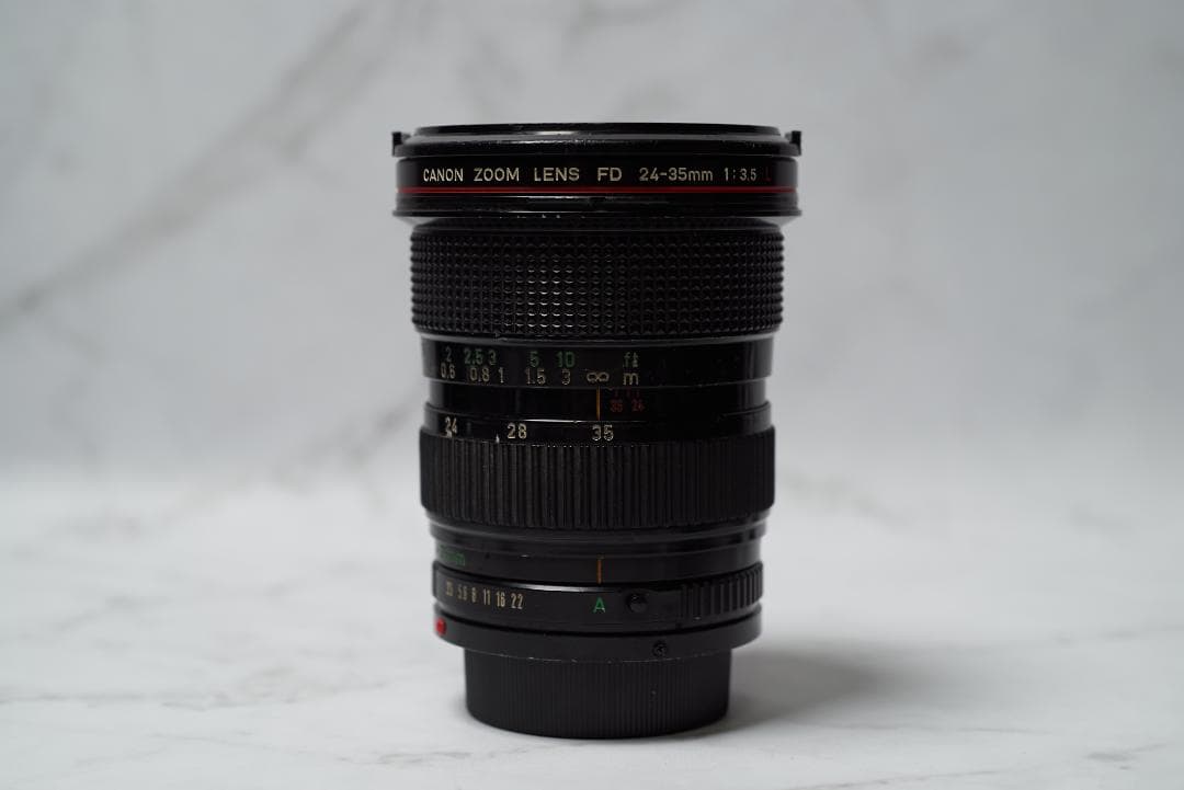 キャノン　FD24-35mm F3.5L　CANON　キヤノン　広角ズーム New FD24-35mm F3.5L - キヤノンカメラミュージアム