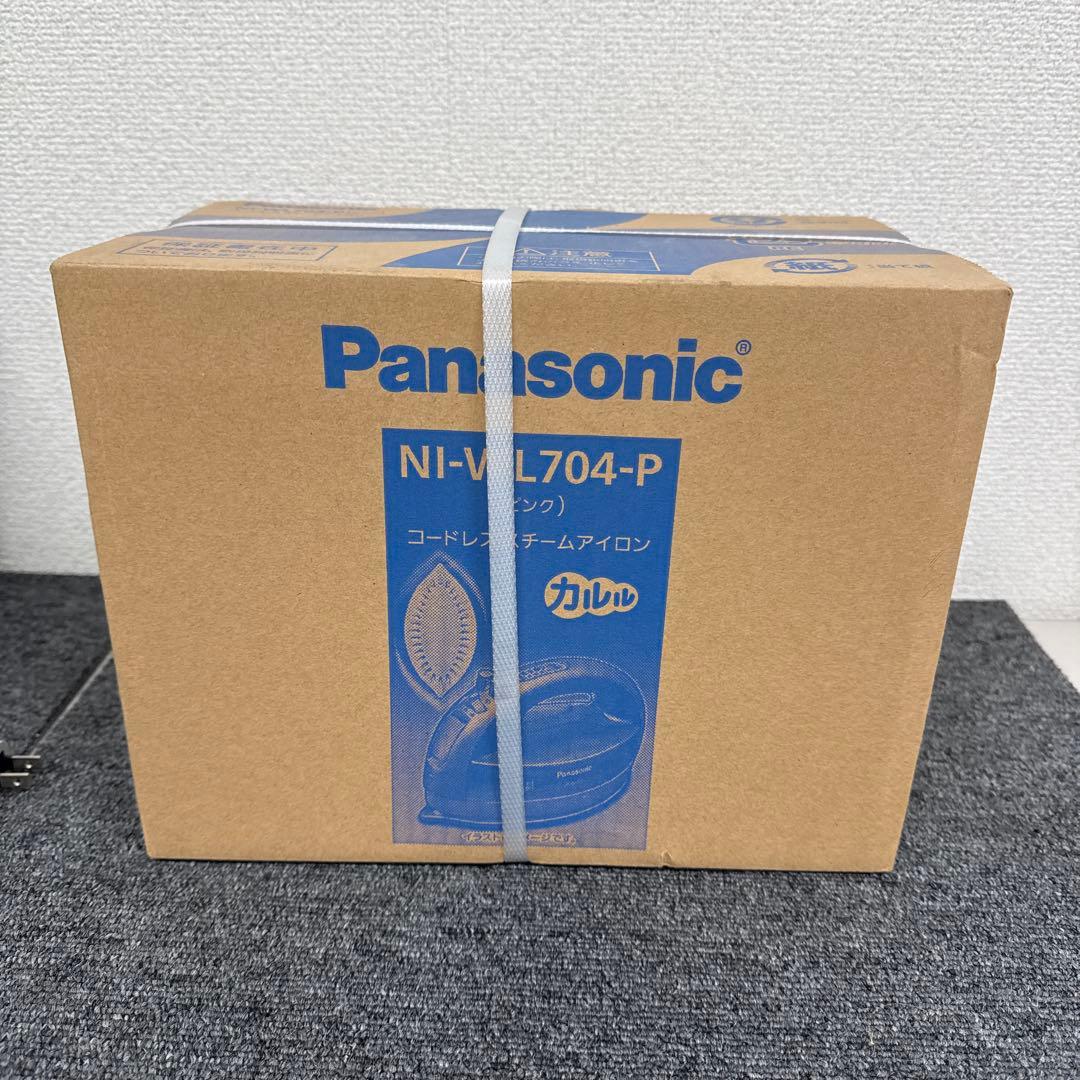 未開封Panasonic コードレススチームアイロンNI-VVL704-P - メルカリ