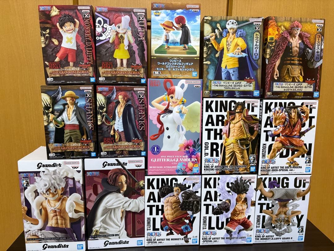 ワンピース　フィギュア　プライズ　まとめ売り　セット ワンピース フィギュア まとめ売り プライズ 7体セット - メルカリ