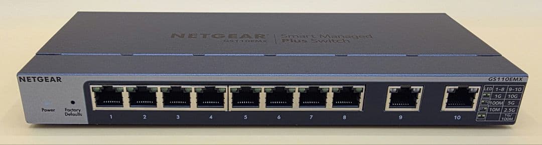 NETGEAR GS110EMX-100JPS 10G対応スイッチングハブ Amazon | 【正規品】 ネットギア NETGEAR スイッチングハブ 10ポート