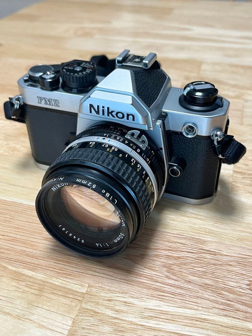 【Nikon NEW FM2 】【NIKKOR 50mm f1.4 】セット Nikon FM2 + Nikkor 50mm F1.4 Lens – SHOWA