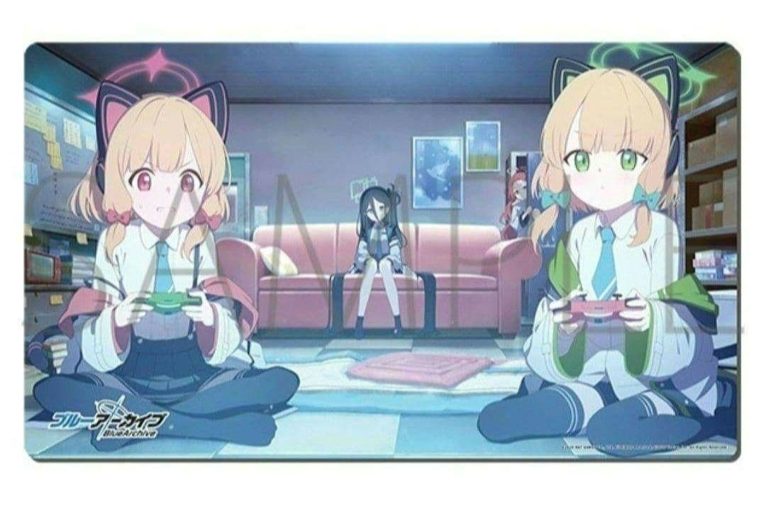 ブルーアーカイブ ブルアカ 公式 プレイマット ゲーム開発部 ミドリ