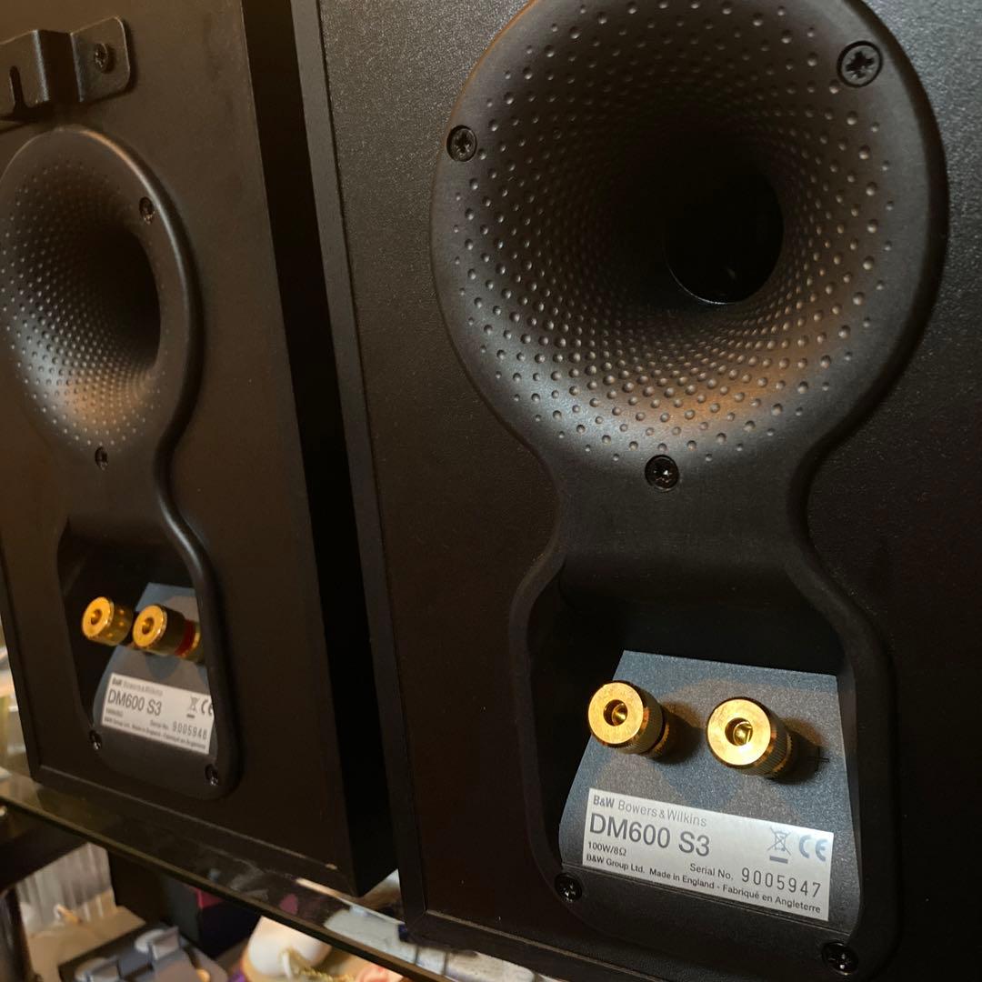 B&W dm600 s3 美品美品　ブックシェルフスピーカー　交渉可能
