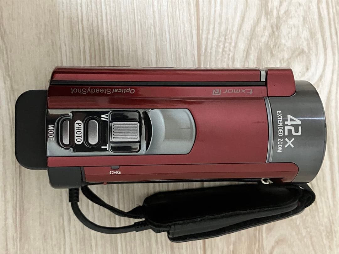 SONY ビデオカメラ Exmor R レッド HDR-CX180 通電OK SONY Handycam
