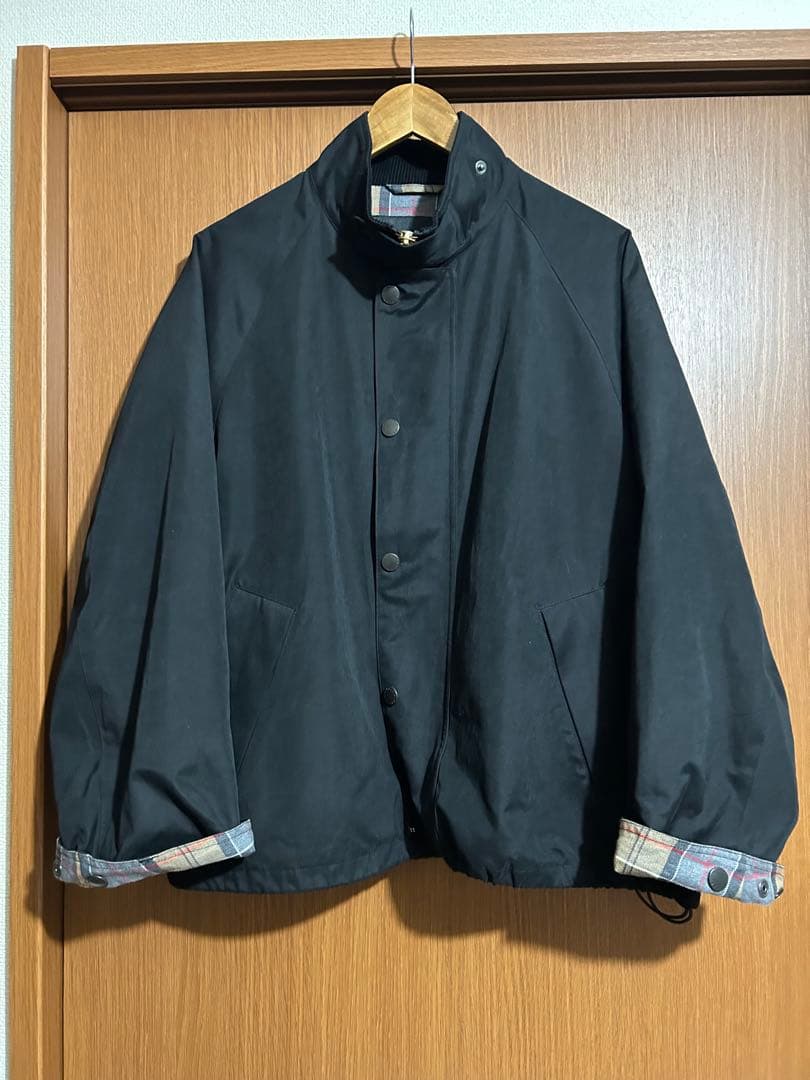 【最終値下】Barbour バブアー　25年モデル　ブラック　38 ノンワックス Barbour (バブアー）Transport Wax Blouson | B'2nd（ビーセカンド