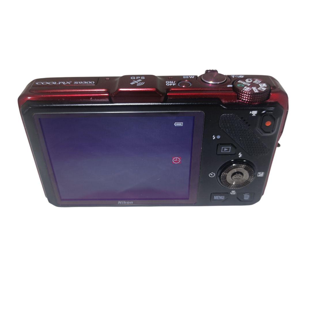 Nikon COOLPIX S9300 レッド 動作確認済 コンパクトデジカメ