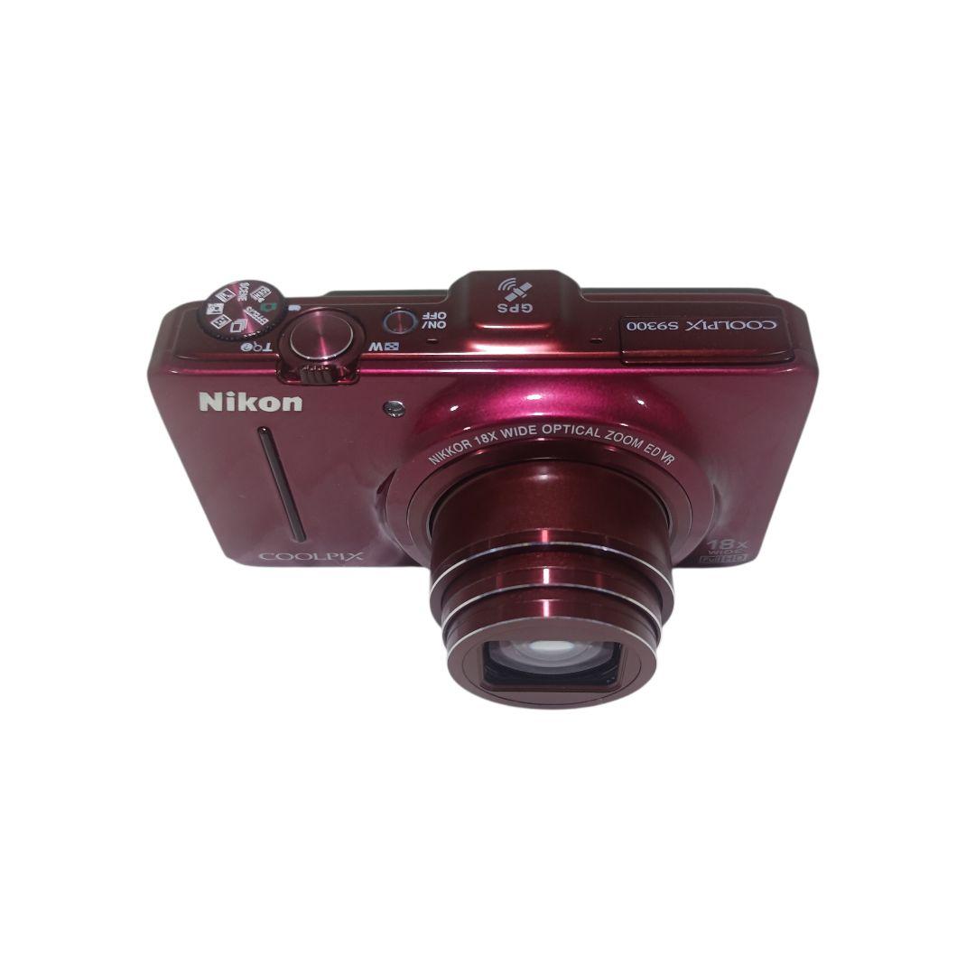 Nikon COOLPIX S9300 レッド 動作確認済 コンパクトデジカメ