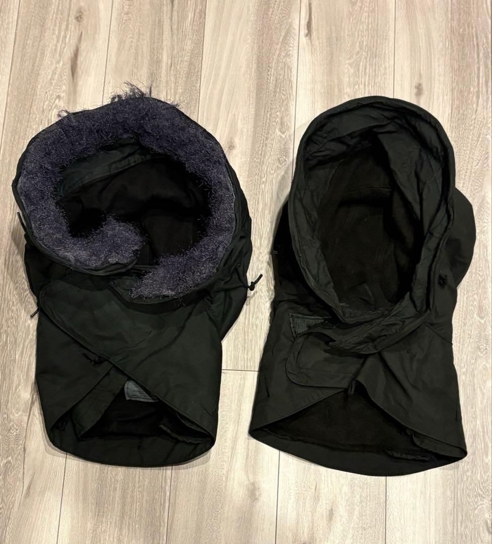 BB様　Anytee ''Super Black\" M65 Hood 2個セット Super Black