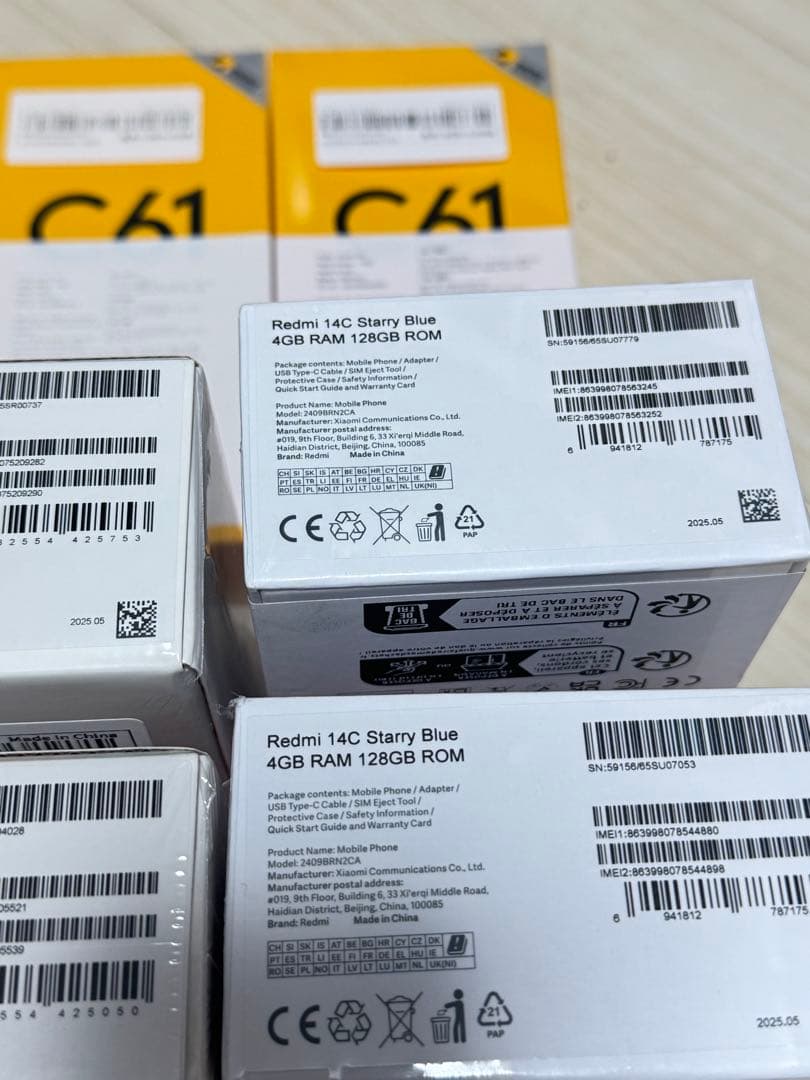 Redmi C61, Note60 A5, 14C まとめ