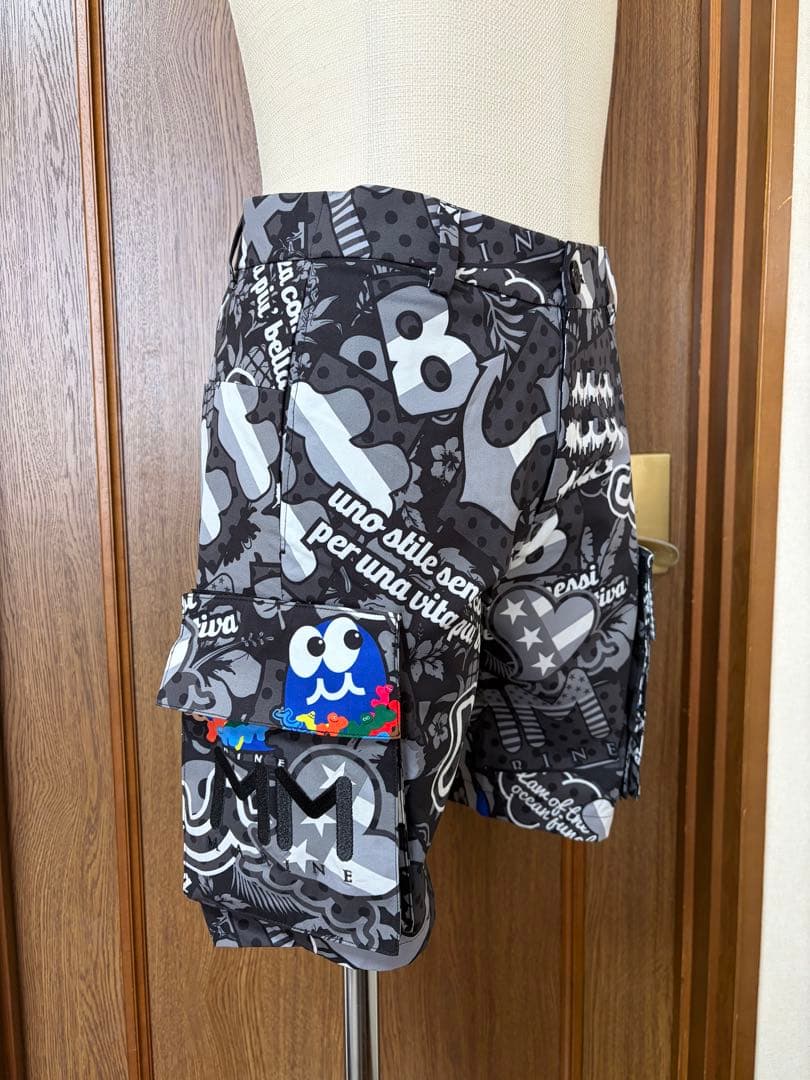 muta Marin☆ハーフパンツ サイズ5 新品 muta MARINE GOLF ムータマリンゴルフ メンズ ゴルフウェア ハーフ