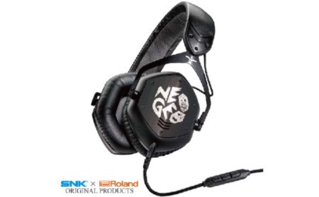 SNK Roland NEOGEO CROSSFADE LP2 ヘッドホン ローランド、ゲーム・メーカーSNKとコラボしたeスポーツ向けヘッドホン