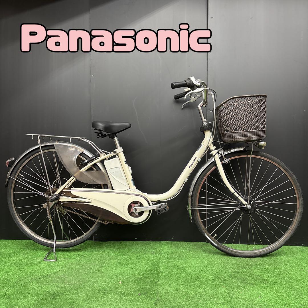 電動自転車 Panasonic Lithium vivi ホワイト　88 電動アシスト自転車 ビビ・L ViVi・L チェスナットブラウン BE-FL434