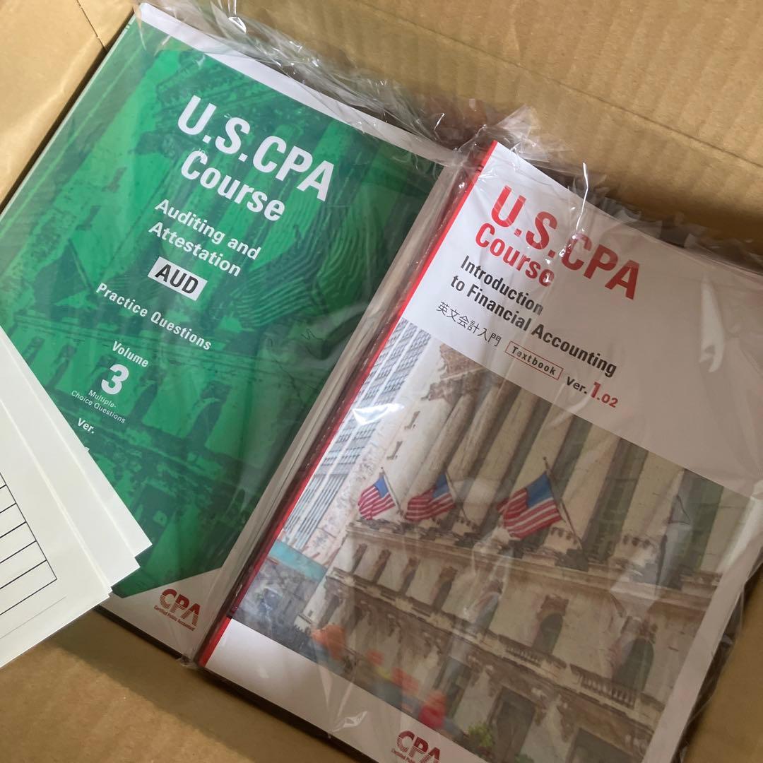 【新品未開封】USCPA テキスト・問題集 CPA会計学院 USCPA TCPテキスト問題集5冊セットTBS問題集付 CPA会計学院 - メルカリ