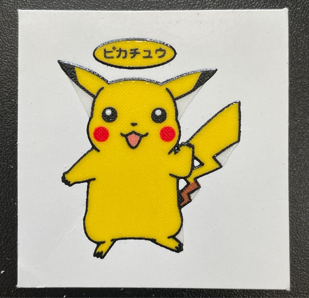 ポケモン ピカチュウ 第16弾 デコキャラシール ポケモンパン