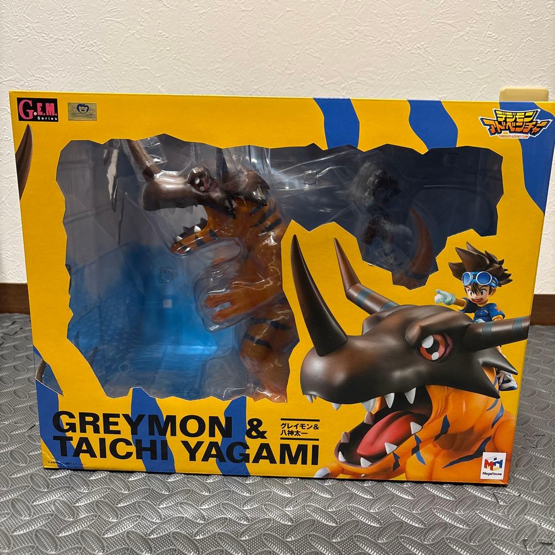 デジモンアドベンチャー　G.E.M. グレイモン&八神太一 G.E.M.シリーズ デジモンアドベンチャー グレイモン＆八神太一 【再販