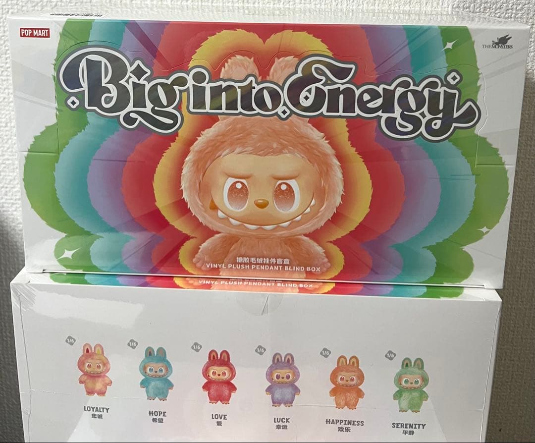 未開封・正規品 ラブブ Big into Energy アソートボックス 1個 - メルカリ
