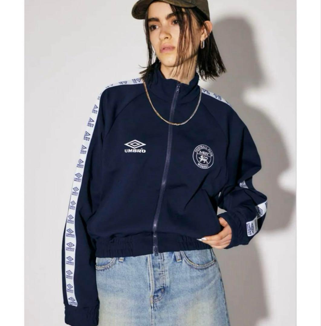 umbro moussy トラックジャケット MOUSSY×Umbro トラックジャケット ネイビー - メルカリ