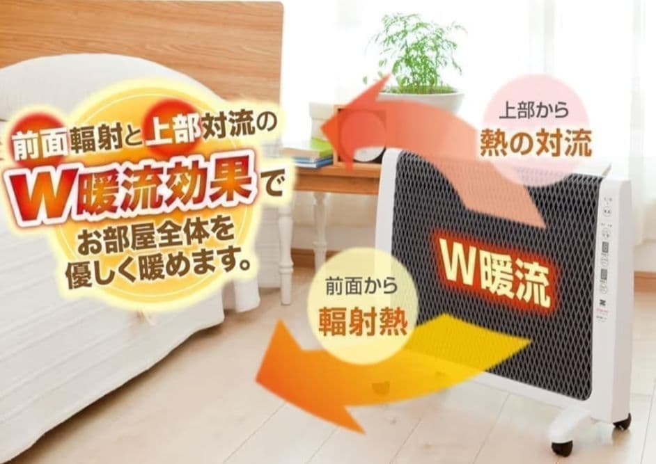 【新品未開封品】ゼンケン パネルヒーター RH-2202