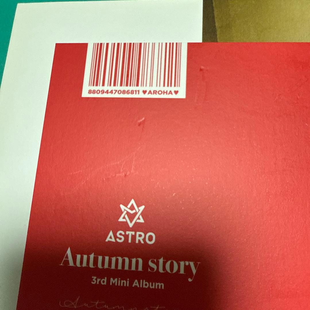 ASTRO 四季 アルバム チャウヌ トレカ 証明写真 ウヌ Spring - メルカリ