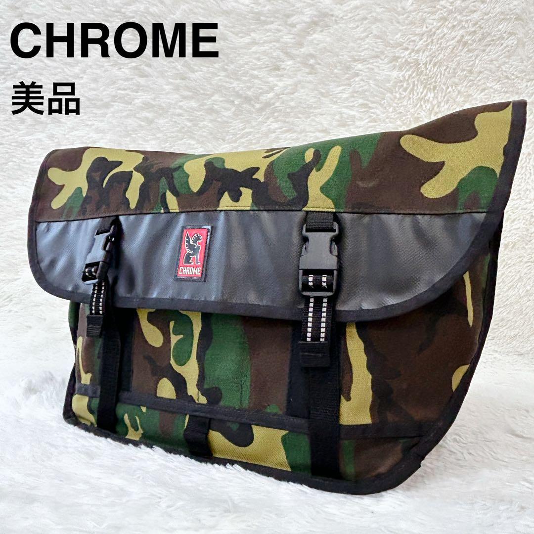 【人気カモフラ】CHROME 迷彩 メッセンジャーバッグ シチズン waiper_chrome-bg-002