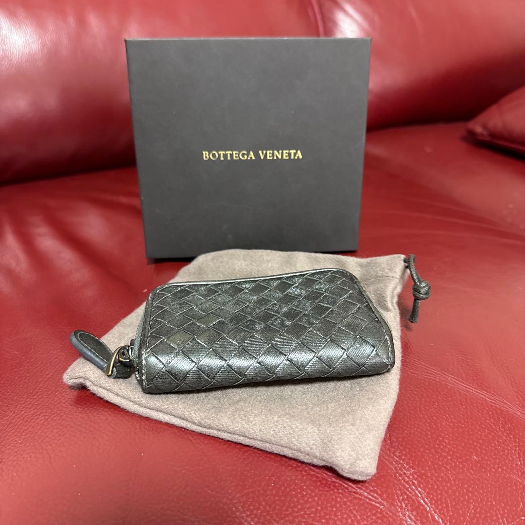 BOTTEGA VENETA ガンメタリックケース BOTTEGA VENETA ガンメタリックケース BOTTEGA VENETA ガンメタリック