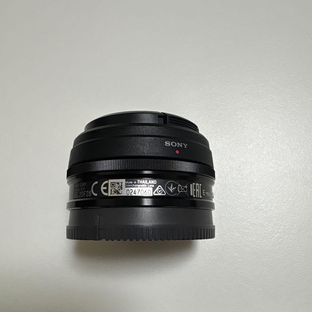 SONY E 20mm f/2.8 レンズ
